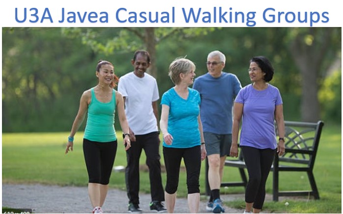 Walks starting up again!