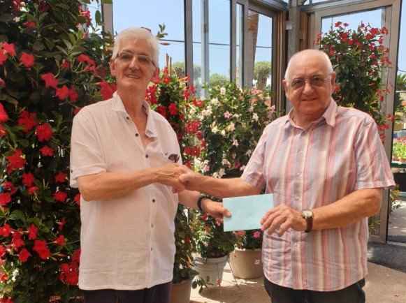 Farewell gift for Mike & Valerie Cox